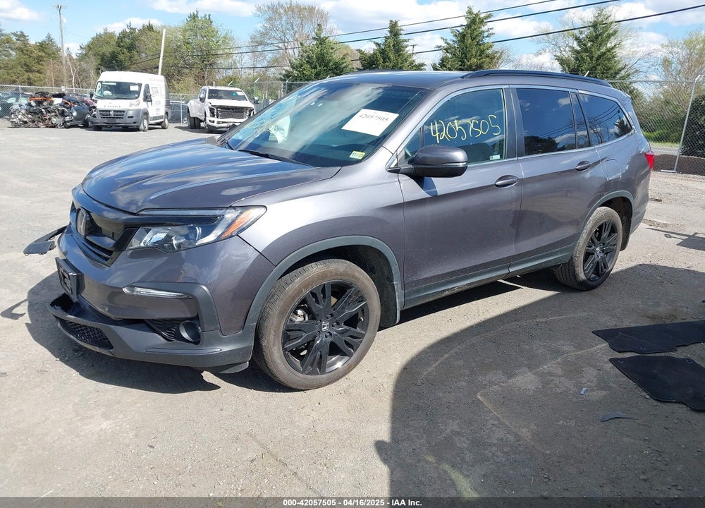 2022 HONDA PILOT VIN: 5FNYF6H25NB096680