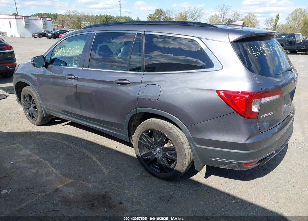 2022 HONDA PILOT VIN: 5FNYF6H25NB096680