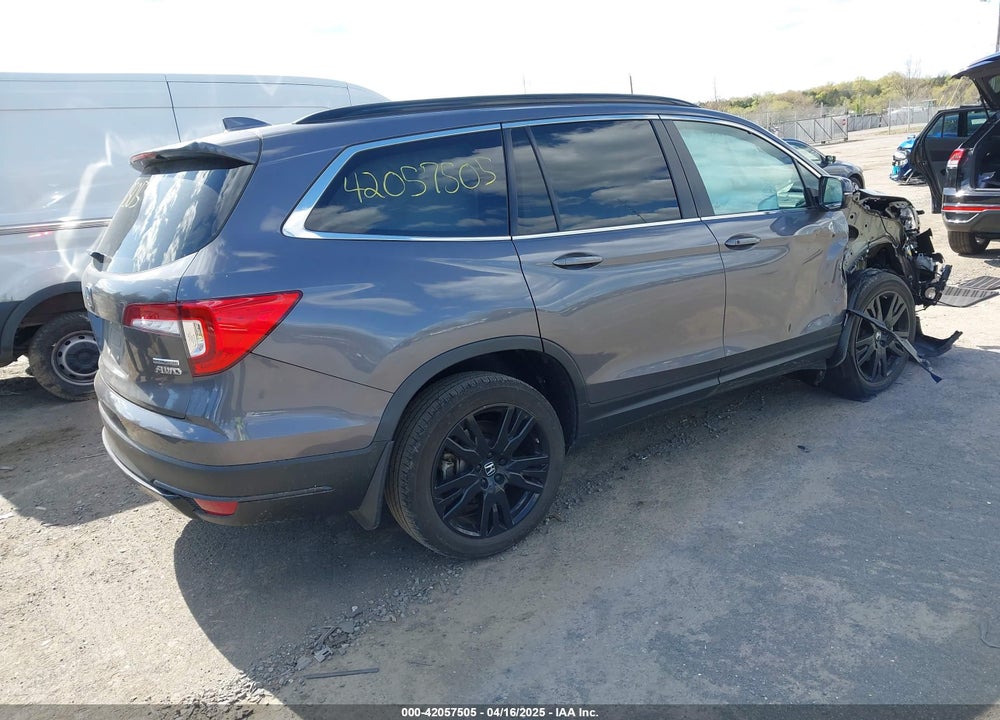 2022 HONDA PILOT VIN: 5FNYF6H25NB096680