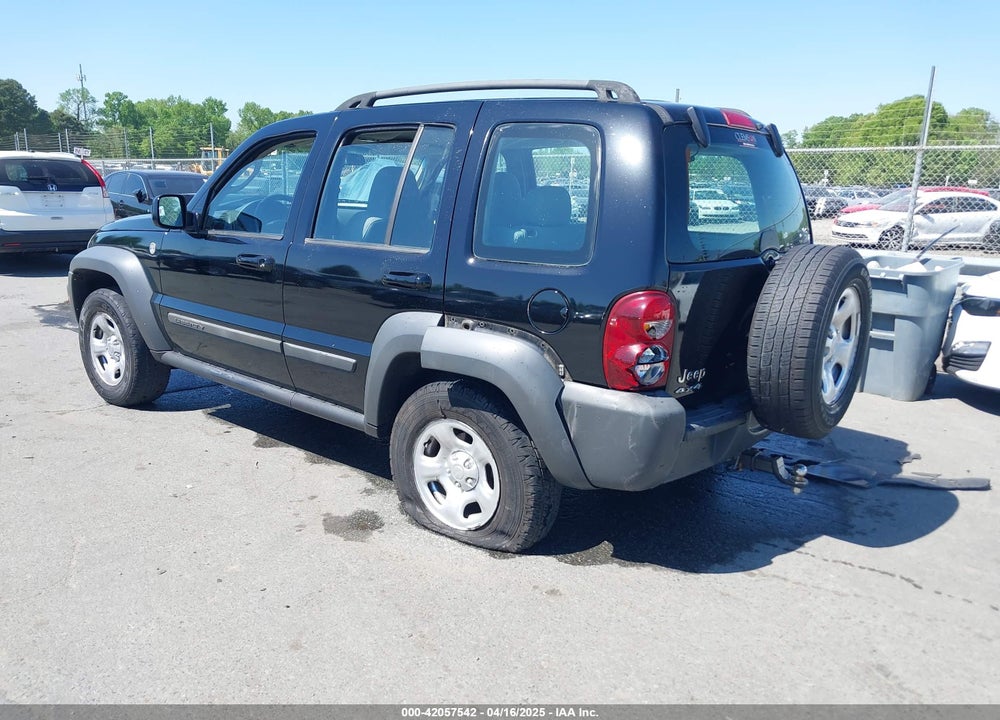 2006 JEEP LIBERTY VIN: 1J4GL48K36W248651