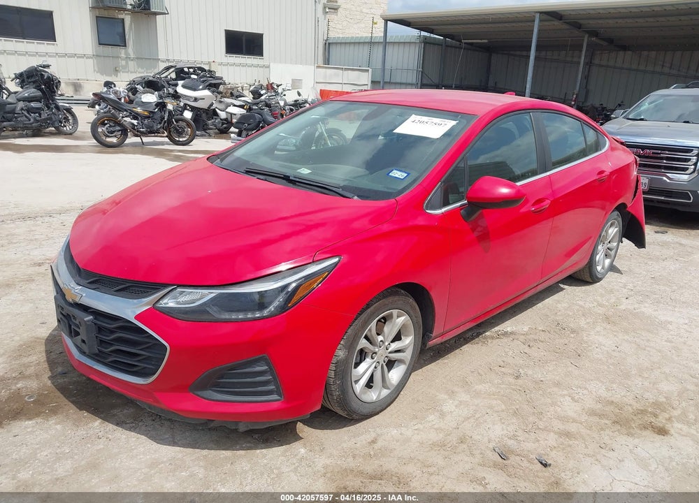 2019 CHEVROLET CRUZE VIN: 1G1BE5SMXK7142740