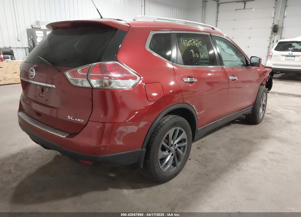 2016 NISSAN ROGUE VIN: 5N1AT2MV8GC838343