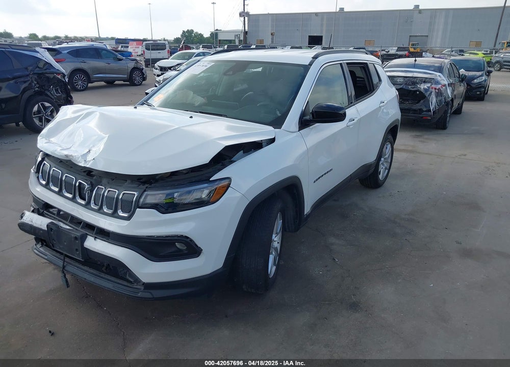 2022 JEEP COMPASS VIN: 3C4NJCBB6NT217940