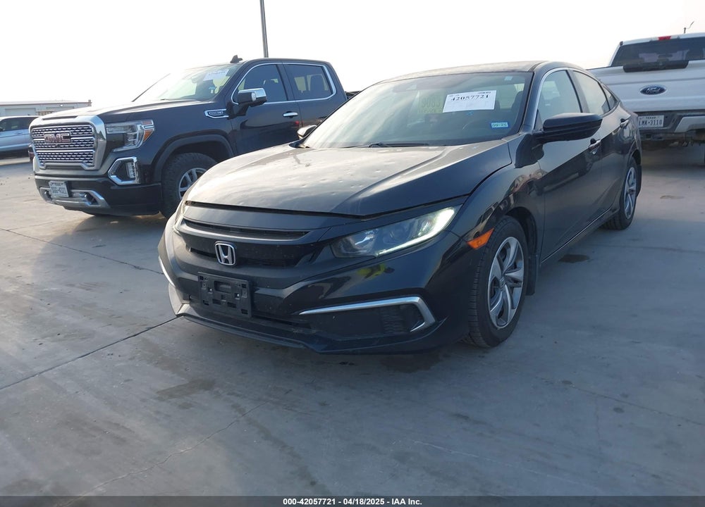 2019 HONDA CIVIC LX VIN: 2HGFC2F67KH552880
