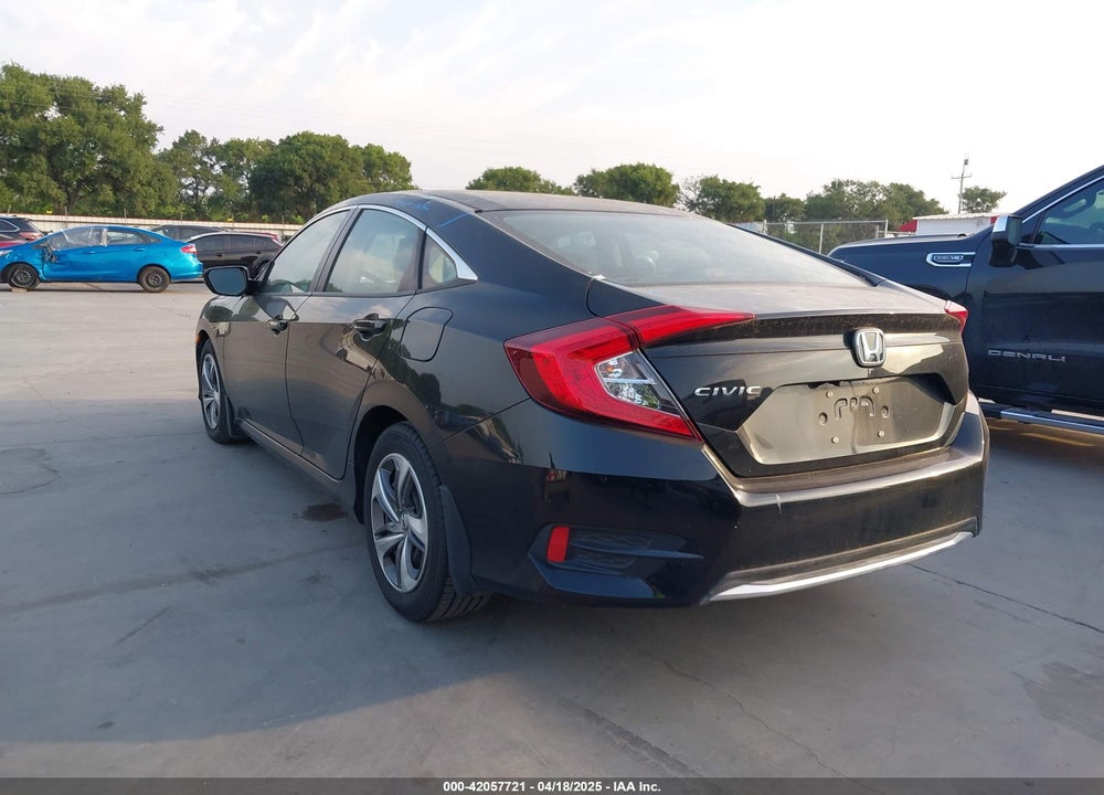 2019 HONDA CIVIC LX VIN: 2HGFC2F67KH552880