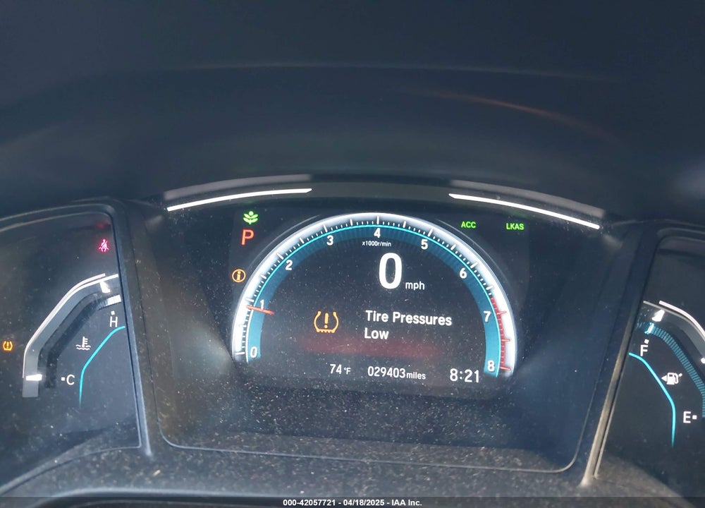 2019 HONDA CIVIC LX VIN: 2HGFC2F67KH552880