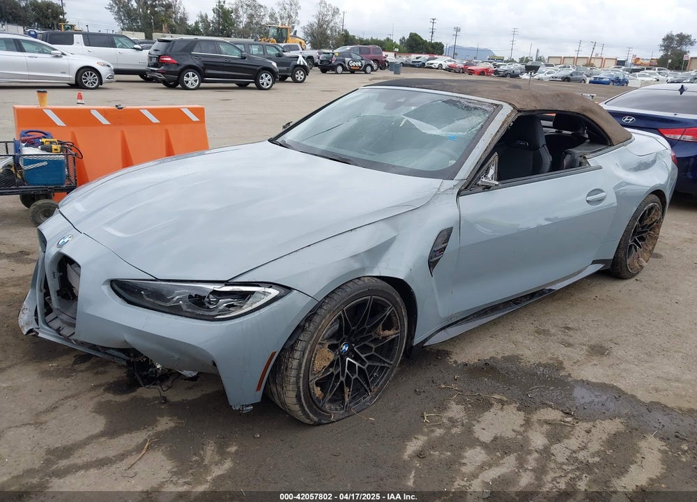 2022 BMW M4 COMPETITION XDRIVE VIN: WBS33BA01NCJ58456