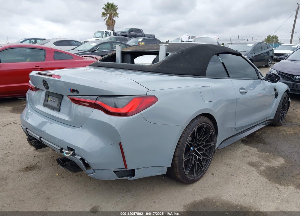 2022 BMW M4 COMPETITION XDRIVE VIN: WBS33BA01NCJ58456