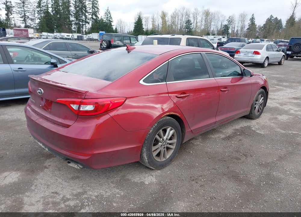 2016 HYUNDAI SONATA VIN: 5NPE24AF0GH406643