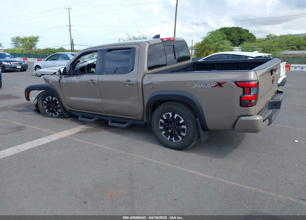 2022 NISSAN FRONTIER VIN: 1N6ED1EJ3NN666598