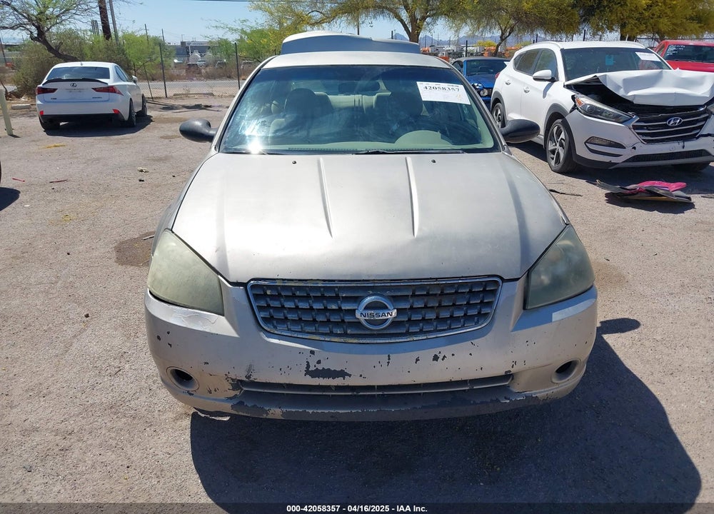 2005 NISSAN ALTIMA VIN: 1N4AL11D25C952030