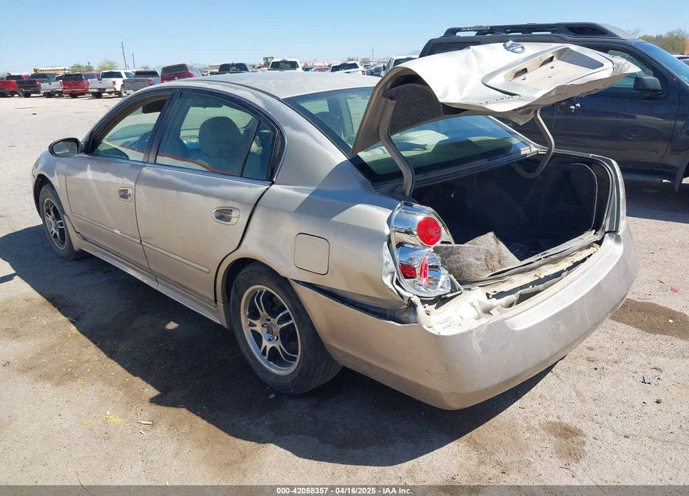 2005 NISSAN ALTIMA VIN: 1N4AL11D25C952030