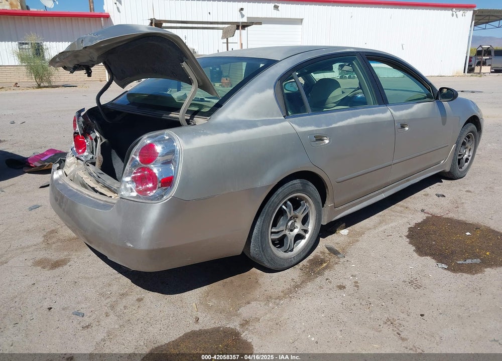 2005 NISSAN ALTIMA VIN: 1N4AL11D25C952030