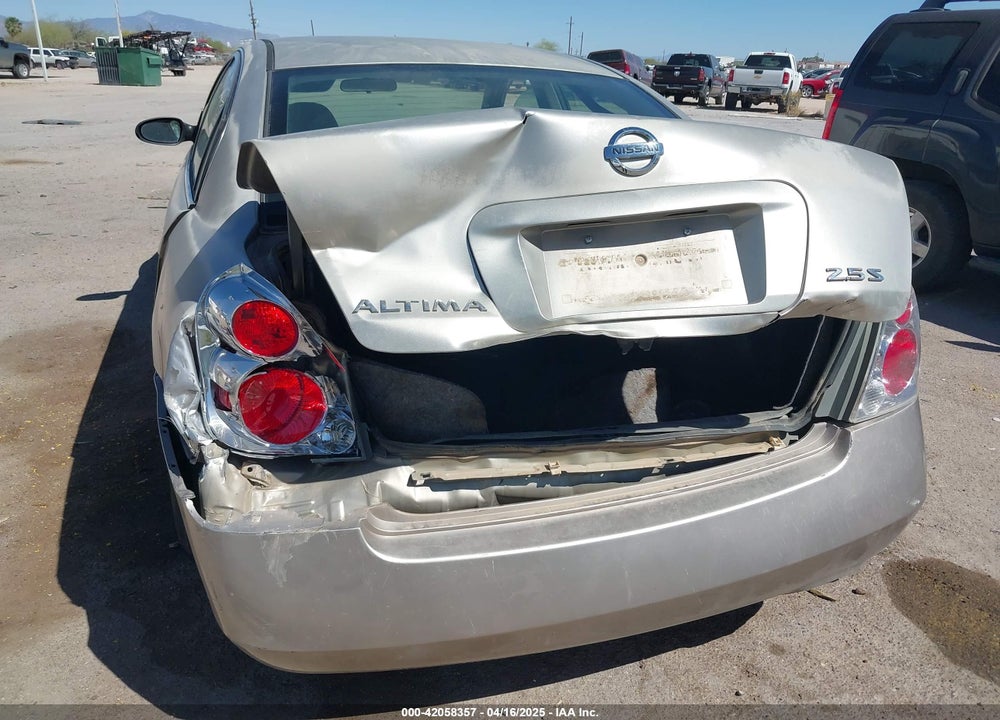 2005 NISSAN ALTIMA VIN: 1N4AL11D25C952030