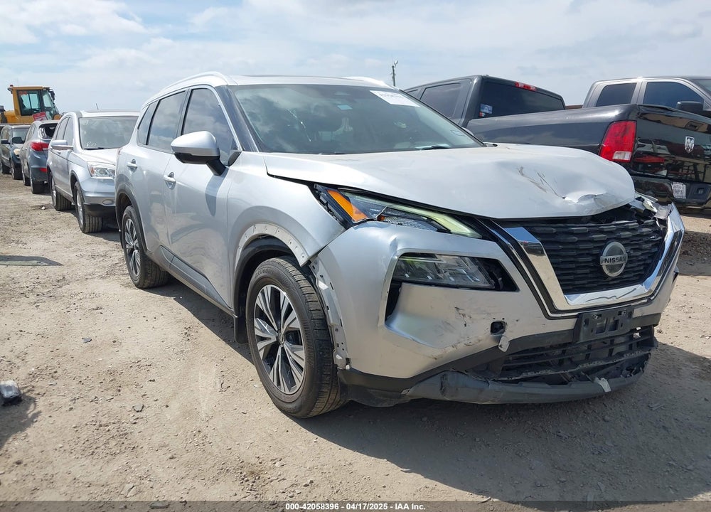 2021 NISSAN ROGUE SV FWD VIN: 5N1AT3BAXMC796128