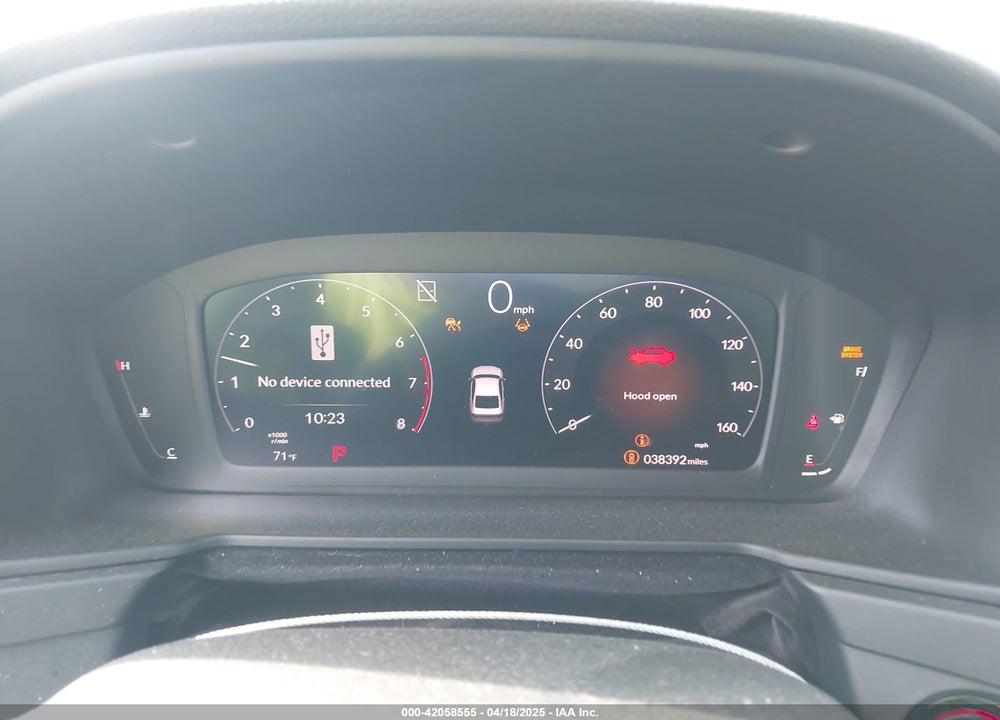 2023 HONDA ACCORD EX VIN: 1HGCY1F38PA026624