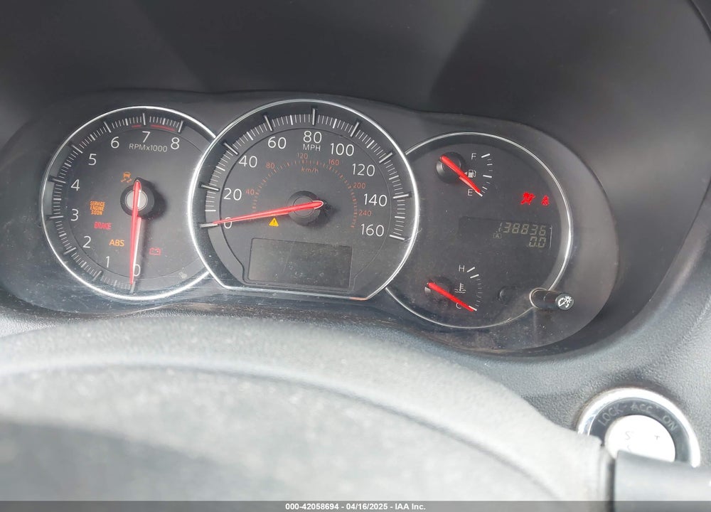 2012 NISSAN MAXIMA VIN: 1N4AA5AP7CC800099