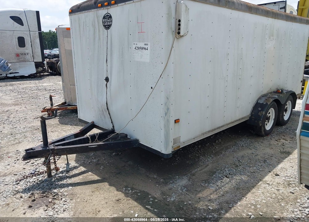 1995 WELLS CARGO --- VIN: 1WC200G22S3033080