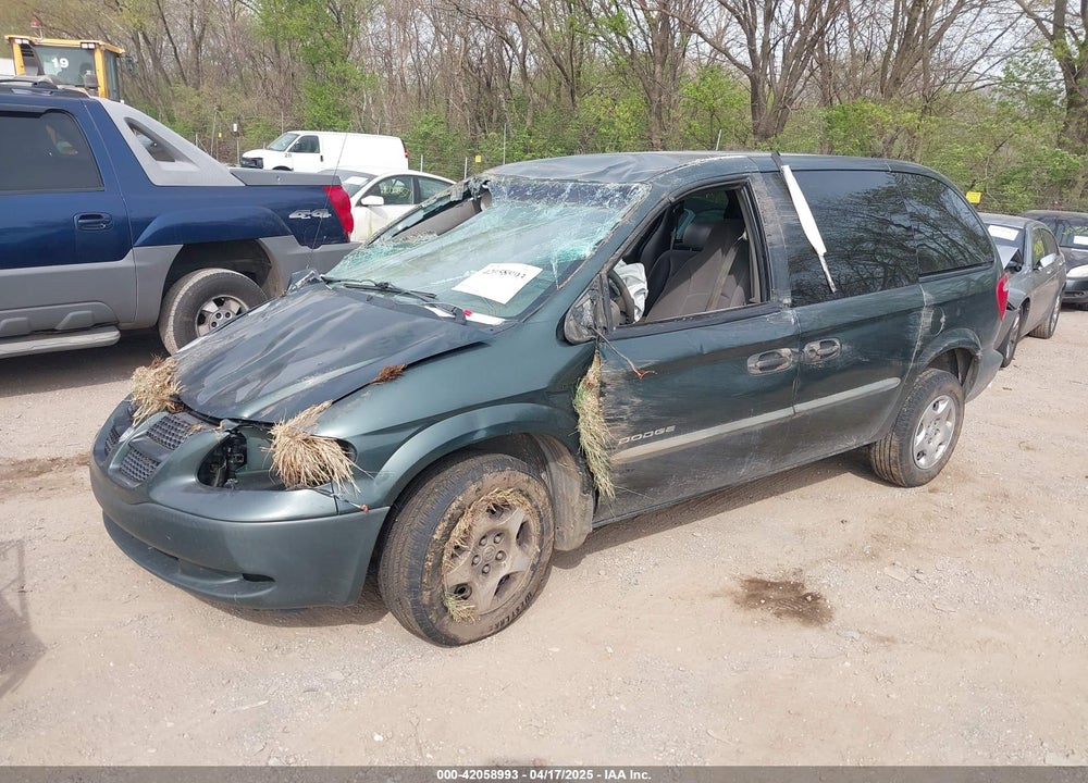 2001 DODGE CARAVAN SE VIN: 1B4GP25391B180753