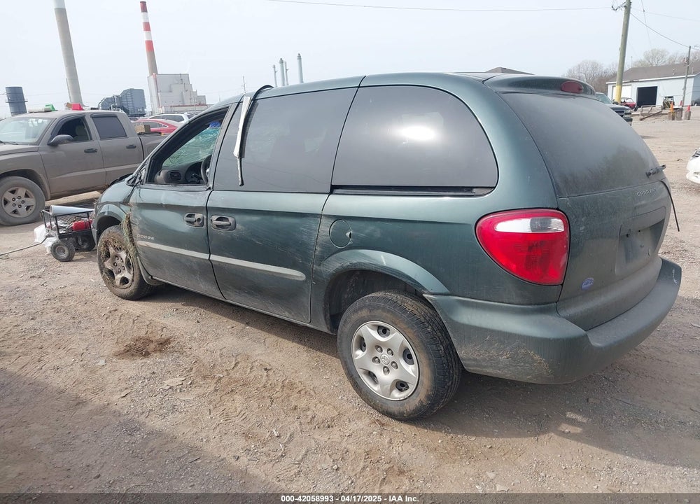 2001 DODGE CARAVAN SE VIN: 1B4GP25391B180753