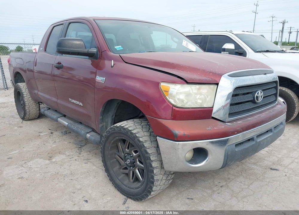 2007 TOYOTA TUNDRA SR5 5.7L V8 VIN: 5TFBV54197X005743