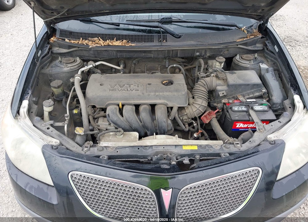 2008 PONTIAC VIBE VIN: 5Y2SL65848Z422068