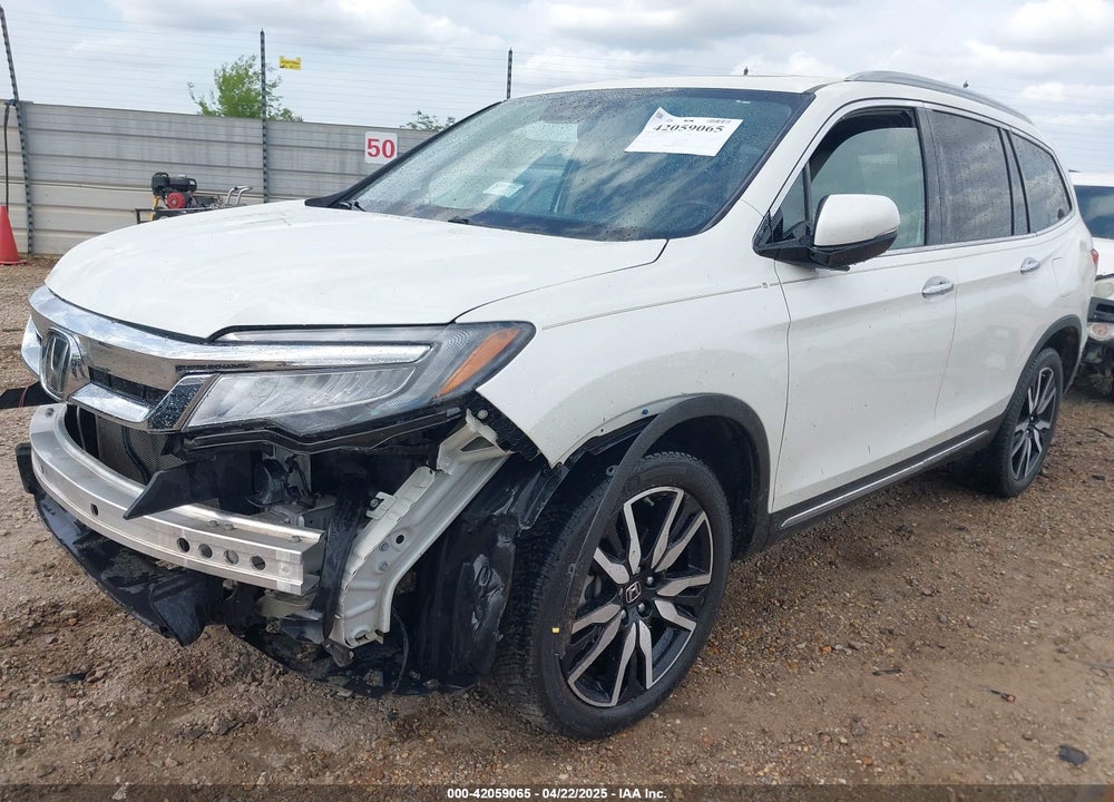 2019 HONDA PILOT TOURING VIN: 5FNYF5H94KB005563