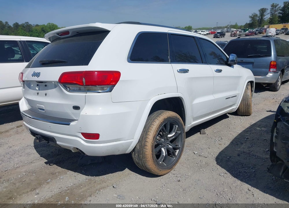 2014 JEEP GRAND CHEROKEE OVERLAND VIN: 1C4RJECG1EC221770