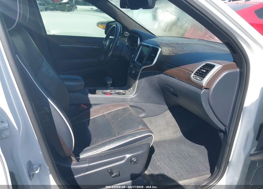 2014 JEEP GRAND CHEROKEE OVERLAND VIN: 1C4RJECG1EC221770