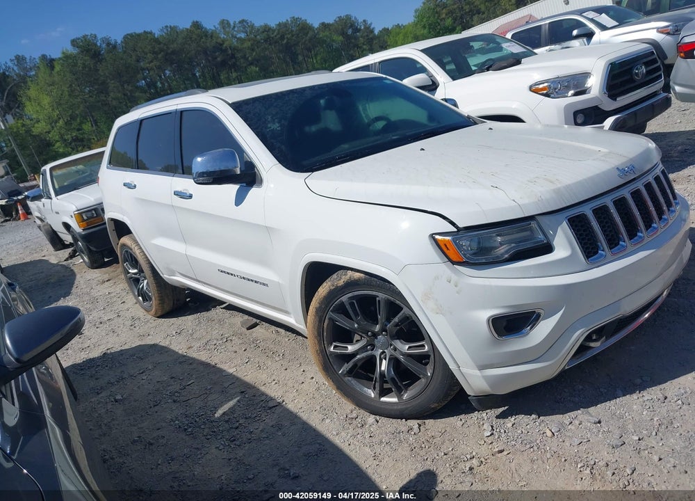 2014 JEEP GRAND CHEROKEE OVERLAND VIN: 1C4RJECG1EC221770