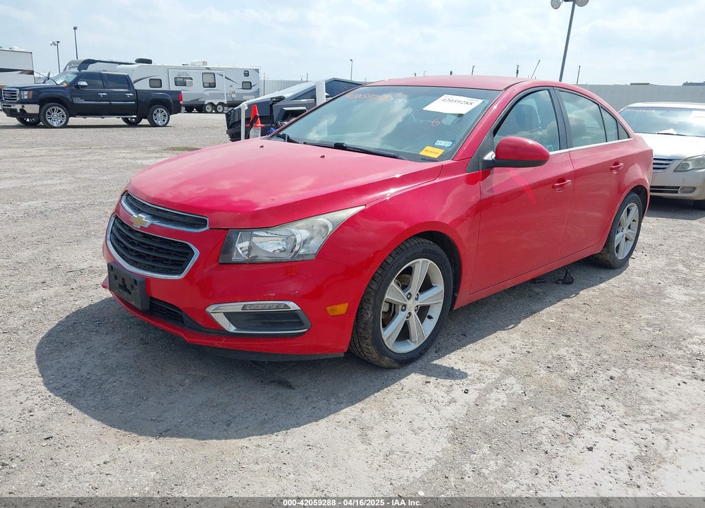 2015 CHEVROLET CRUZE 2LT AUTO VIN: 1G1PE5SB6F7210316