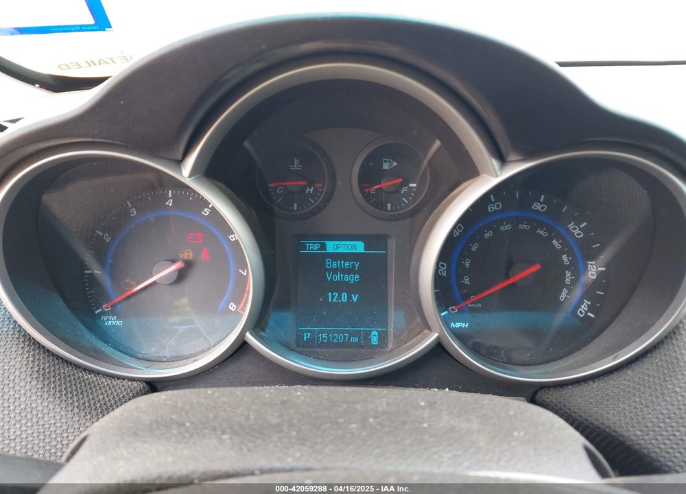 2015 CHEVROLET CRUZE 2LT AUTO VIN: 1G1PE5SB6F7210316