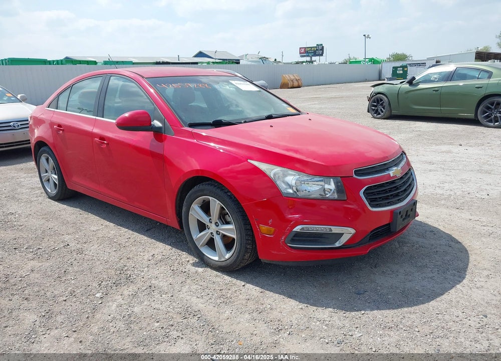 2015 CHEVROLET CRUZE 2LT AUTO VIN: 1G1PE5SB6F7210316
