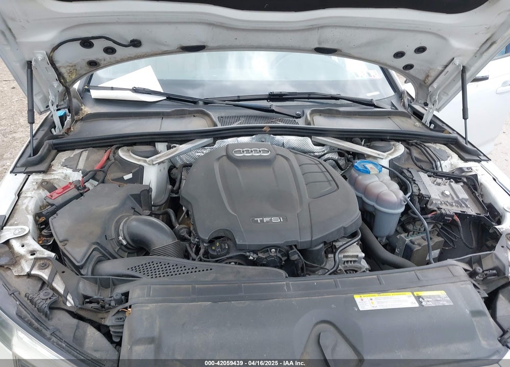 2017 AUDI A4 VIN: WAUANAF40HN035154