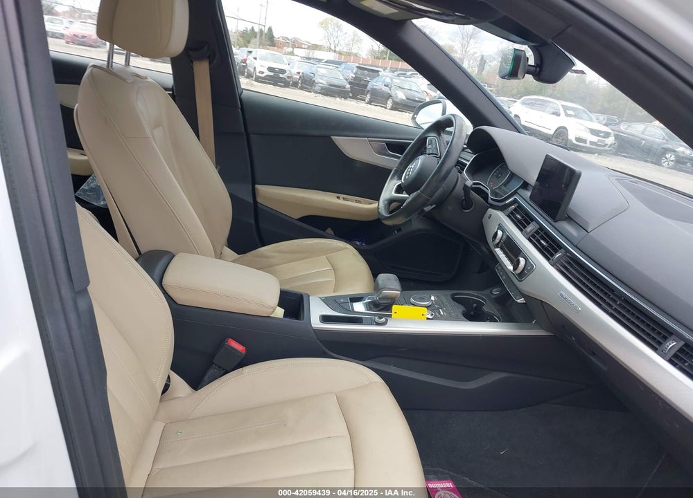 2017 AUDI A4 VIN: WAUANAF40HN035154