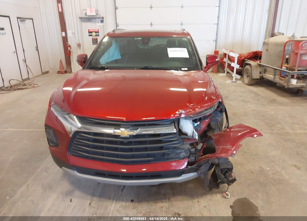 2021 CHEVROLET BLAZER VIN: 3GNKBJRS2MS520283