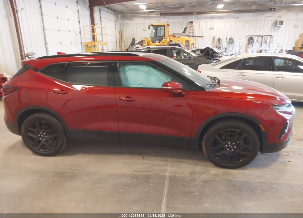 2021 CHEVROLET BLAZER VIN: 3GNKBJRS2MS520283