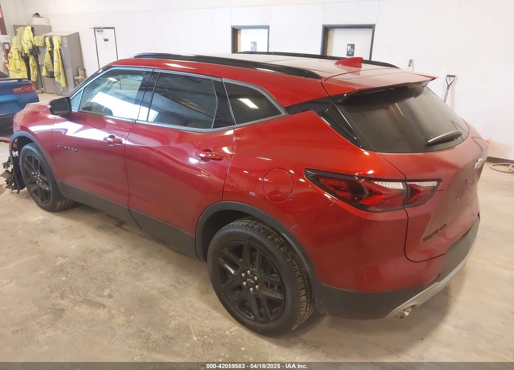 2021 CHEVROLET BLAZER VIN: 3GNKBJRS2MS520283