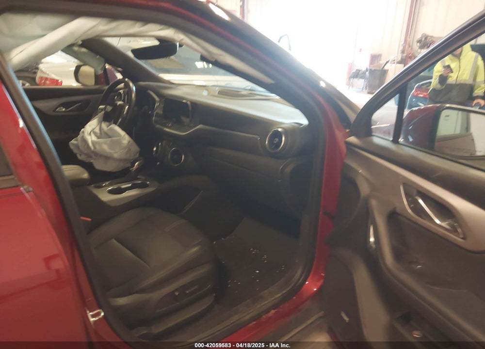 2021 CHEVROLET BLAZER VIN: 3GNKBJRS2MS520283