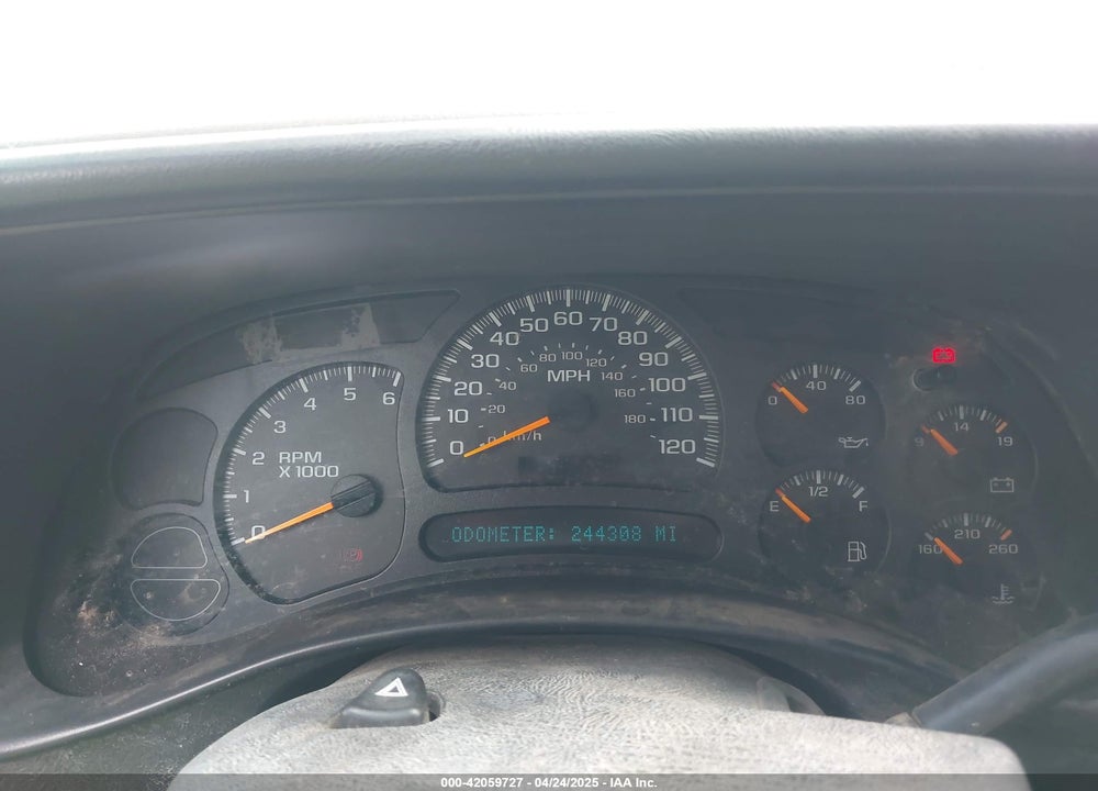 2005 CHEVROLET SILVERADO 1500 WORK TRUCK VIN: 1GCEK19B15Z251283