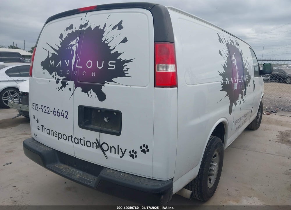 2017 CHEVROLET EXPRESS 2500 WORK VAN VIN: 1GCWGAFFXH1161503