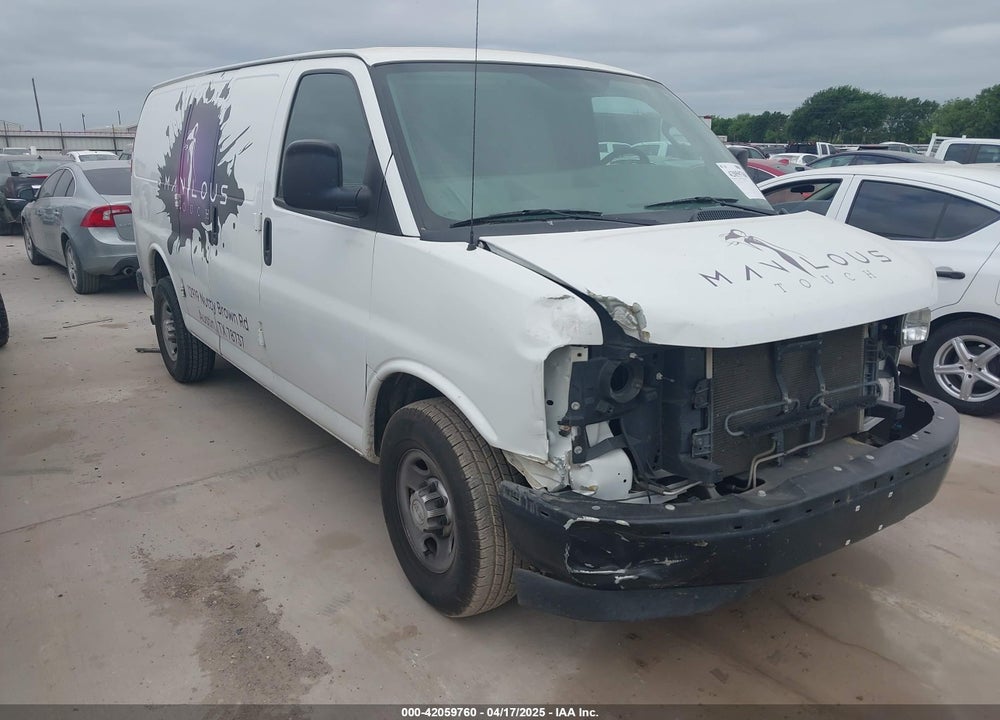 2017 CHEVROLET EXPRESS 2500 WORK VAN VIN: 1GCWGAFFXH1161503