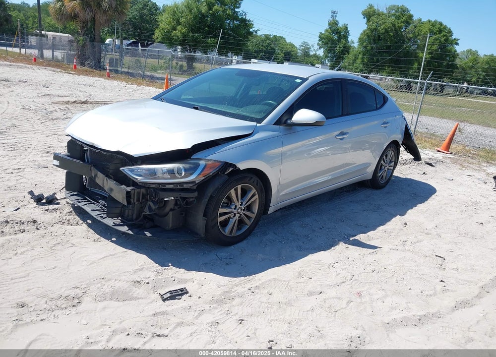 2018 HYUNDAI ELANTRA VIN: 5NPD84LF2JH333709