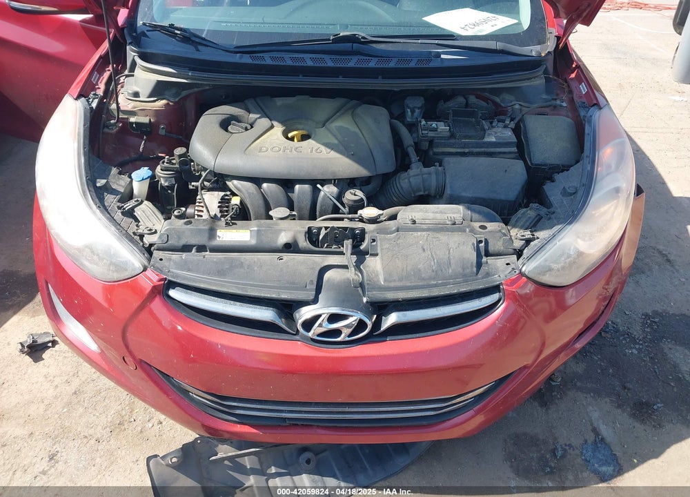 2011 HYUNDAI ELANTRA VIN: KMHDH4AE7BU093862