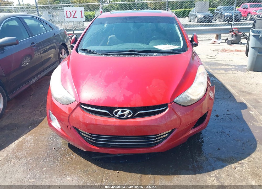 2011 HYUNDAI ELANTRA VIN: KMHDH4AE7BU093862