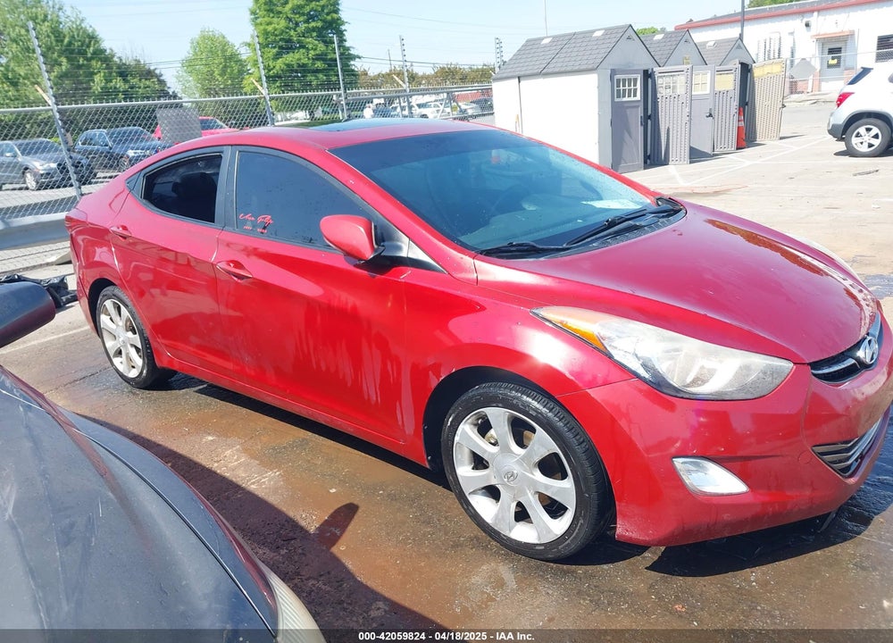 2011 HYUNDAI ELANTRA VIN: KMHDH4AE7BU093862