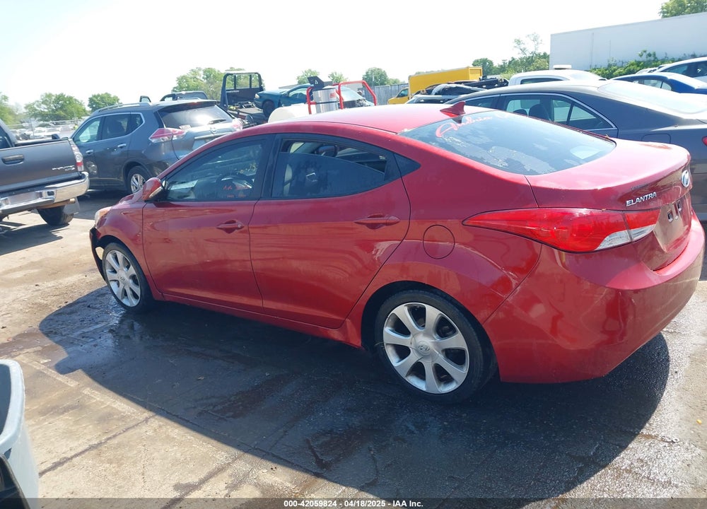 2011 HYUNDAI ELANTRA VIN: KMHDH4AE7BU093862