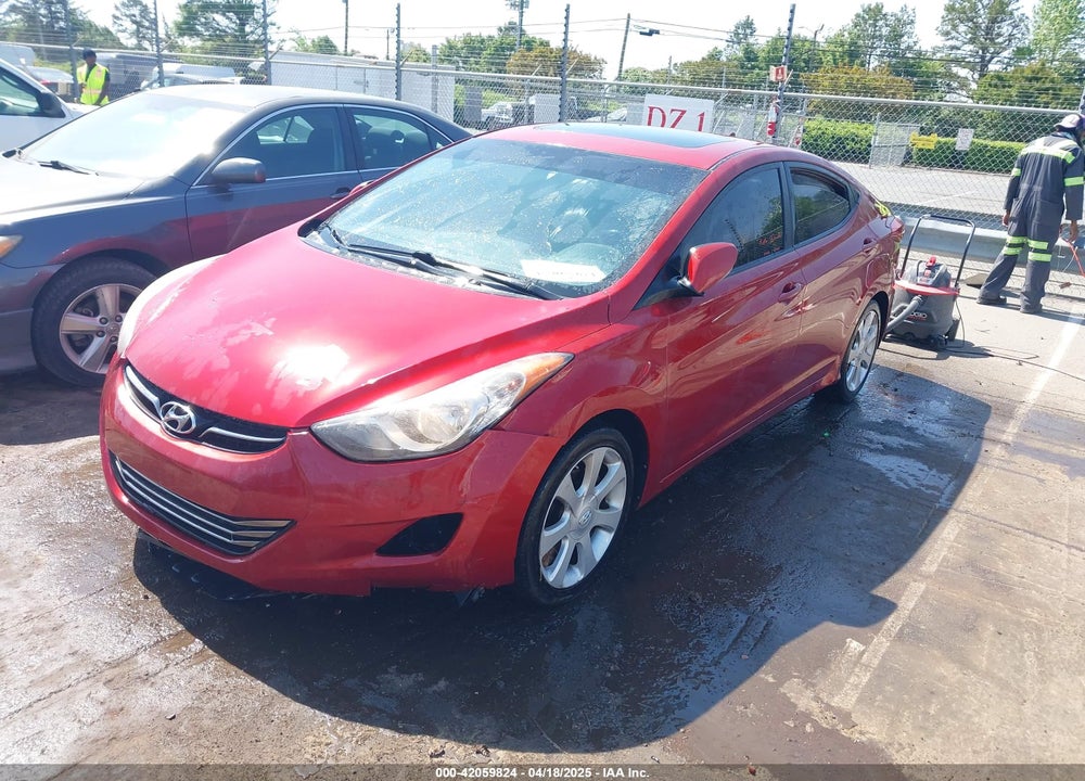 2011 HYUNDAI ELANTRA VIN: KMHDH4AE7BU093862