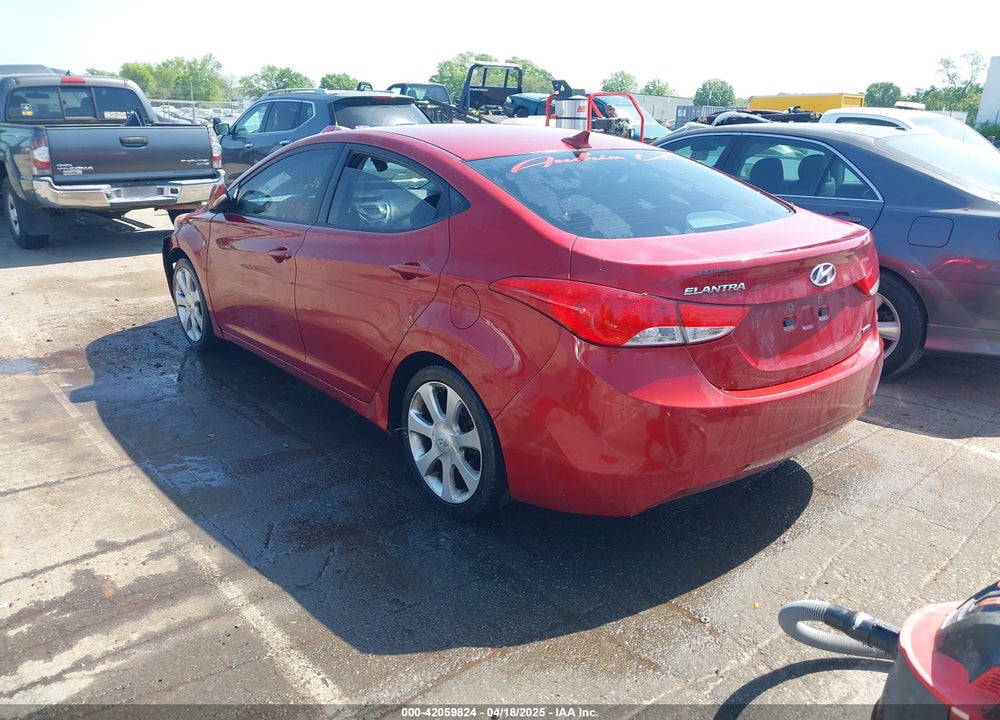 2011 HYUNDAI ELANTRA VIN: KMHDH4AE7BU093862