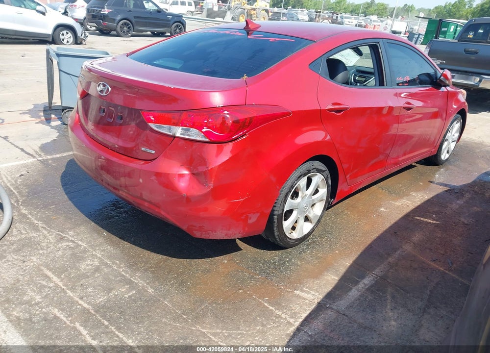 2011 HYUNDAI ELANTRA VIN: KMHDH4AE7BU093862